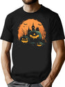 92 Halloween Nightmare Haunted Harvest T-Shirt for Men & Women, T-Shirts Graphic Tee - Black
