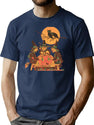 95 Halloween Witches T-Shirt for Men & Women, T-Shirts Graphic Tee - Navy