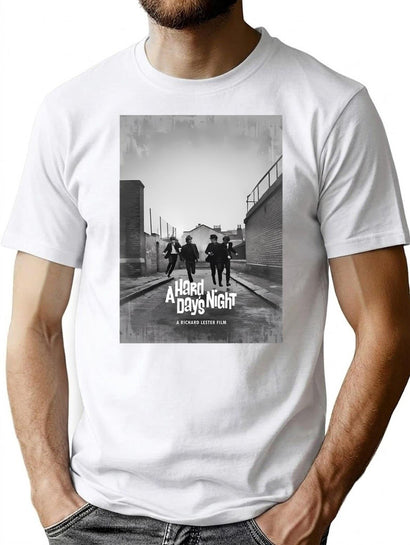 A Hard Day'S Night T-Shirt for Men & Women, T-Shirts Graphic Tee - Black
