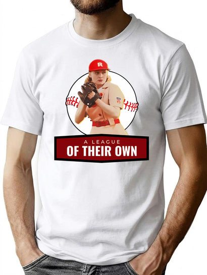 A League Of Their Own T-Shirt for Men & Women, T-Shirts Graphic Tee - Black