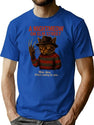 A Nightmeow On Elm Street T-Shirt for Men & Women, T-Shirts Graphic Tee - Blue