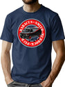 A Team Van T-Shirt for Men & Women, T-Shirts Graphic Tee - Navy
