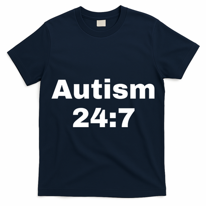 Autism 24:7  T-Shirt