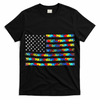 Autism Awareness American Flag T-Shirt