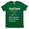 Autism Acceptance Awareness Action T-Shirt