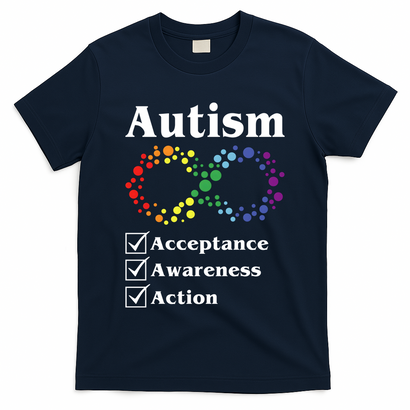 Autism Acceptance Awareness Action T-Shirt