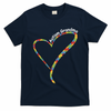 Autism Awareness Autism Grandma Heart T-Shirt
