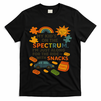 Autism Awareness Acceptance Spectrum T-Shirt