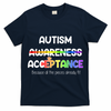 Autism Awareness Acceptance All The Pieces T-Shirt