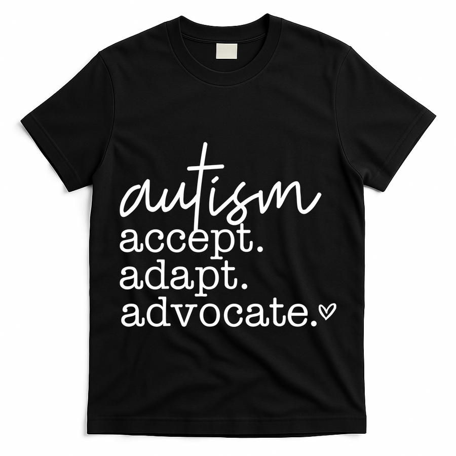 Autism Accept Adapt Advocate T-Shirt