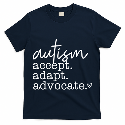Autism Accept Adapt Advocate T-Shirt
