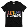 Autism Awareness Acceptance Retro T-Shirt