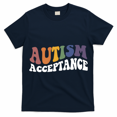 Autism Awareness Acceptance Retro T-Shirt