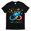 Autism Awareness Colorful Butterfly T-Shirt