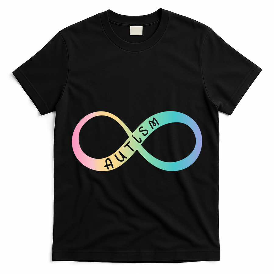 Autism Awareness Colorful Neurodiversity Symbol T-Shirt