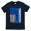 USA Autism Awareness Puzzle Flag T-Shirt