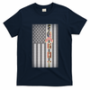 Autism Awareness American Flag T-Shirt