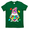 Autism Awareness Gnome Hugging Heart Acceptance T-Shirt