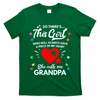 Autism Awareness Grandpa Autism Love Heart T-Shirt