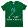 Autism Awareness Puzzle Ribbon T-Shirt
