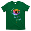 Autism Awareness Rainbow Sunflower T-Shirt