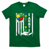 Autism Aunt US Flag T-Shirt