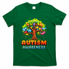 Autism Accept Understand Love Autism Awareness Tree Teacher T-Shirt