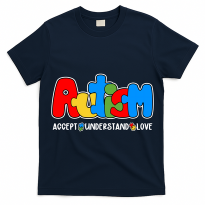 Autism Accept Understand Love Awareness T-Shirt