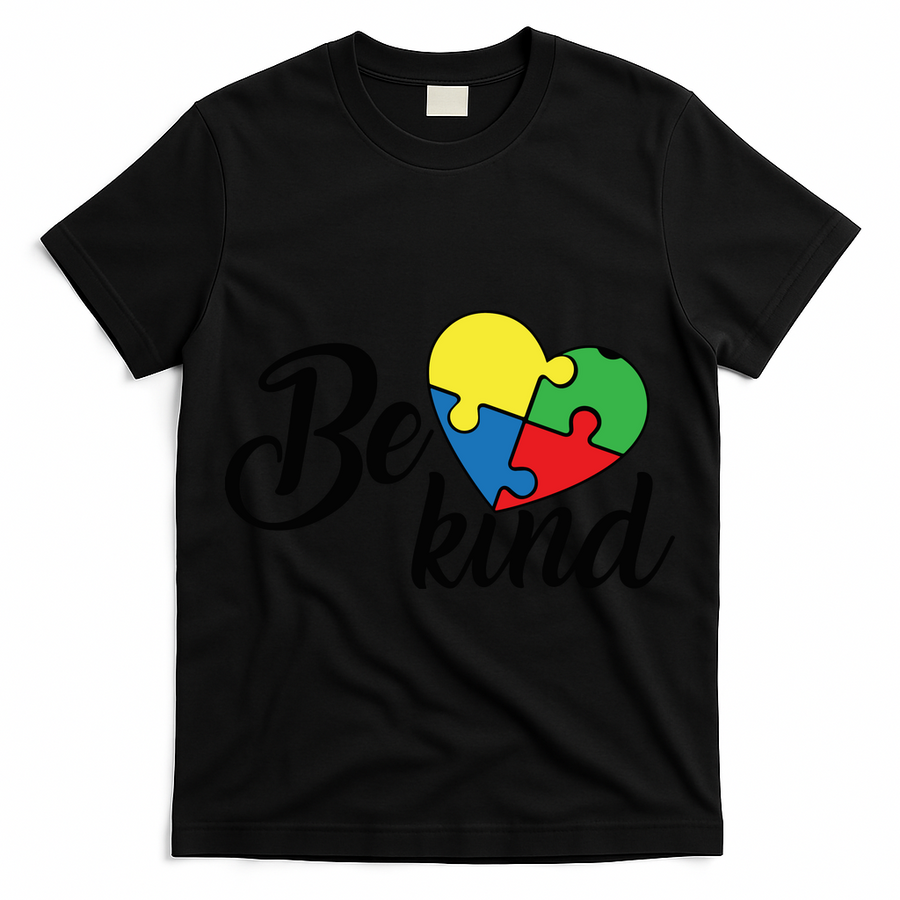 Autism, Be Kind Heart, Autism Awareness T-Shirt