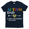 Autism Dad Definition World Autism Awareness Day T-Shirt
