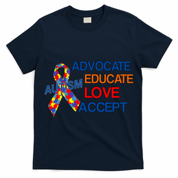 Autism Awareness Educate T-Shirt
