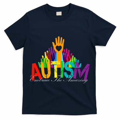 Embrace The Amazing Autism Hands T-Shirt