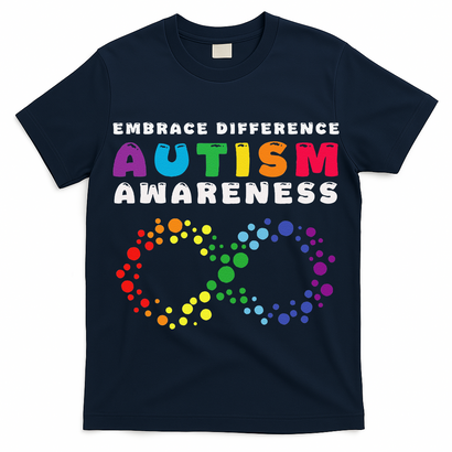 Autism Embrace The Spectrum Autism Awareness T-Shirt