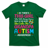 Autism Grandpa Autism Awareness Grandad Autism Motivation T-Shirt