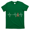 Autism Ribbon Heartbeat Pulse T-Shirt