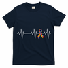 Autism Ribbon Heartbeat Pulse T-Shirt