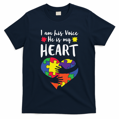 Autism Heart Puzzle Peace Gift For Autism Awareness T-Shirt