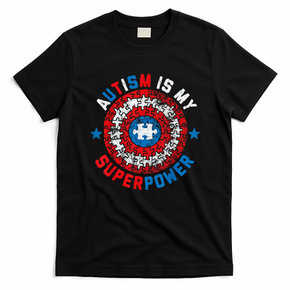 Autism Is My Superpower Autism Awareness Autistic T-Shirt