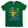 Autism Is My Superpower Autism Awareness Dinosaur T-Shirt