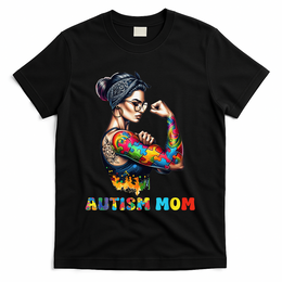 Autism Mom Autism Awareness Strong And Proud Autistic T-Shirt