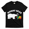 Autism Mommy Bear Autism Awareness T-Shirt