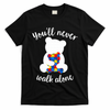 Autism Mom Love Women Autism Awareness Mom Cute Gift T-Shirt