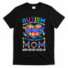 Autism Mom Puzzle Piece Autism Awareness T-Shirt
