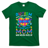 Autism Mom Puzzle Piece Autism Awareness T-Shirt