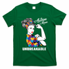 Autism Mom Unbreakable  Autism Awareness Gift  T-Shirt
