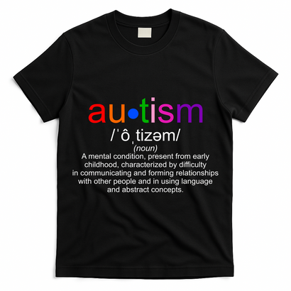 Autism Awareness Noun Definition T-Shirt