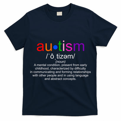 Autism Awareness Noun Definition T-Shirt