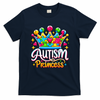 Autism Princess Autism Awareness Queen Girl T-Shirt