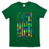 Autism Awareness Colorful Puzzle Flag T-Shirt