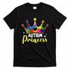 Autism Princess Daughter Autism Awareness T-Shirt